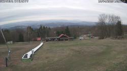 Spodní část sjezdovky