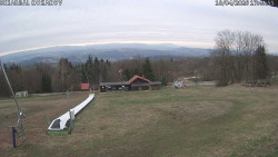 Spodní část sjezdovky