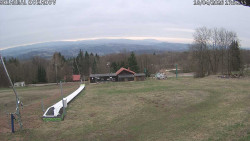 Spodní část sjezdovky