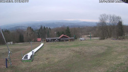 Spodní část sjezdovky