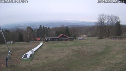 Spodní část sjezdovky