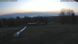 Spodní část sjezdovky