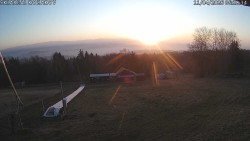 Spodní část sjezdovky