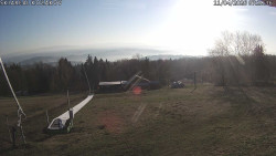 Spodní část sjezdovky