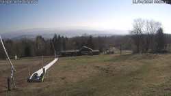 Spodní část sjezdovky