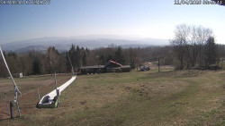 Spodní část sjezdovky