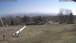 Spodní část sjezdovky