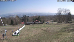 Spodní část sjezdovky