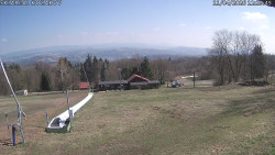 Spodní část sjezdovky