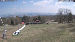 Spodní část sjezdovky