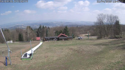 Spodní část sjezdovky