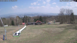 Spodní část sjezdovky