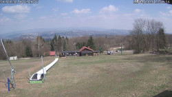 Spodní část sjezdovky