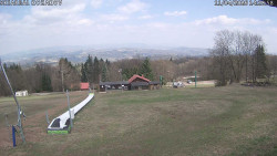 Spodní část sjezdovky