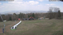 Spodní část sjezdovky