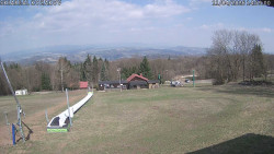 Spodní část sjezdovky