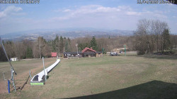 Spodní část sjezdovky