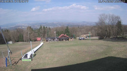 Spodní část sjezdovky