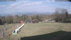 Spodní část sjezdovky