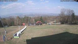 Spodní část sjezdovky