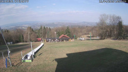 Spodní část sjezdovky