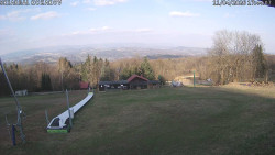 Spodní část sjezdovky