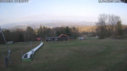 Spodní část sjezdovky