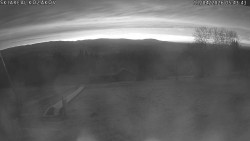 Spodní část sjezdovky