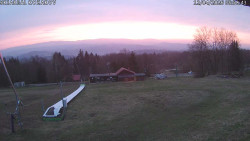 Spodní část sjezdovky