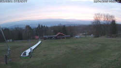 Spodní část sjezdovky