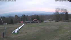 Spodní část sjezdovky