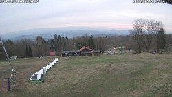 Spodní část sjezdovky