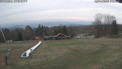 Spodní část sjezdovky