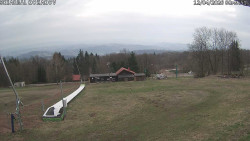 Spodní část sjezdovky