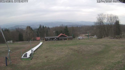 Spodní část sjezdovky