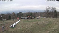 Spodní část sjezdovky