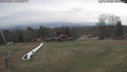 Spodní část sjezdovky