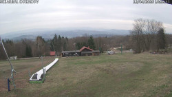 Spodní část sjezdovky