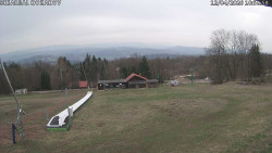 Spodní část sjezdovky