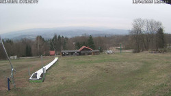 Spodní část sjezdovky