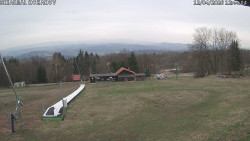 Spodní část sjezdovky