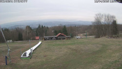 Spodní část sjezdovky