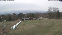 Spodní část sjezdovky