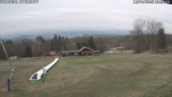 Spodní část sjezdovky