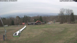 Spodní část sjezdovky