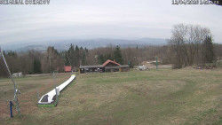 Spodní část sjezdovky