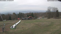 Spodní část sjezdovky