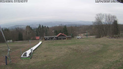 Spodní část sjezdovky