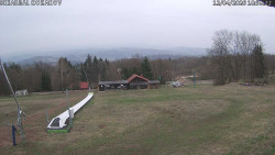 Spodní část sjezdovky