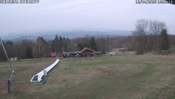 Spodní část sjezdovky